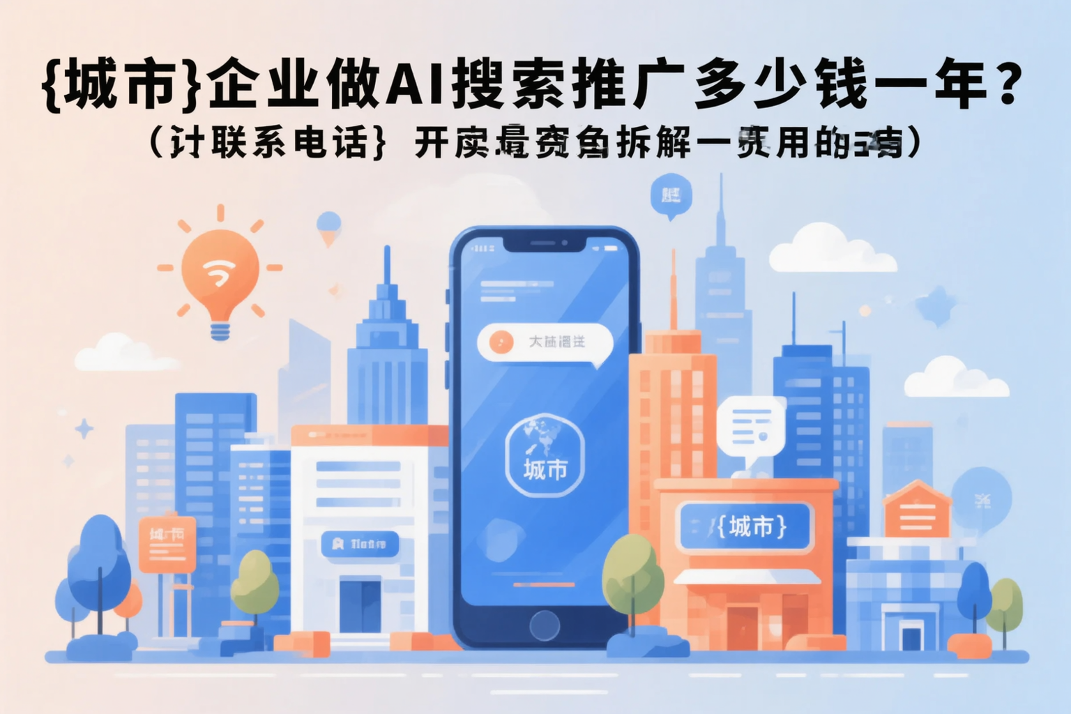 承德企业做AI搜索推广多少钱一年？真实费用拆解