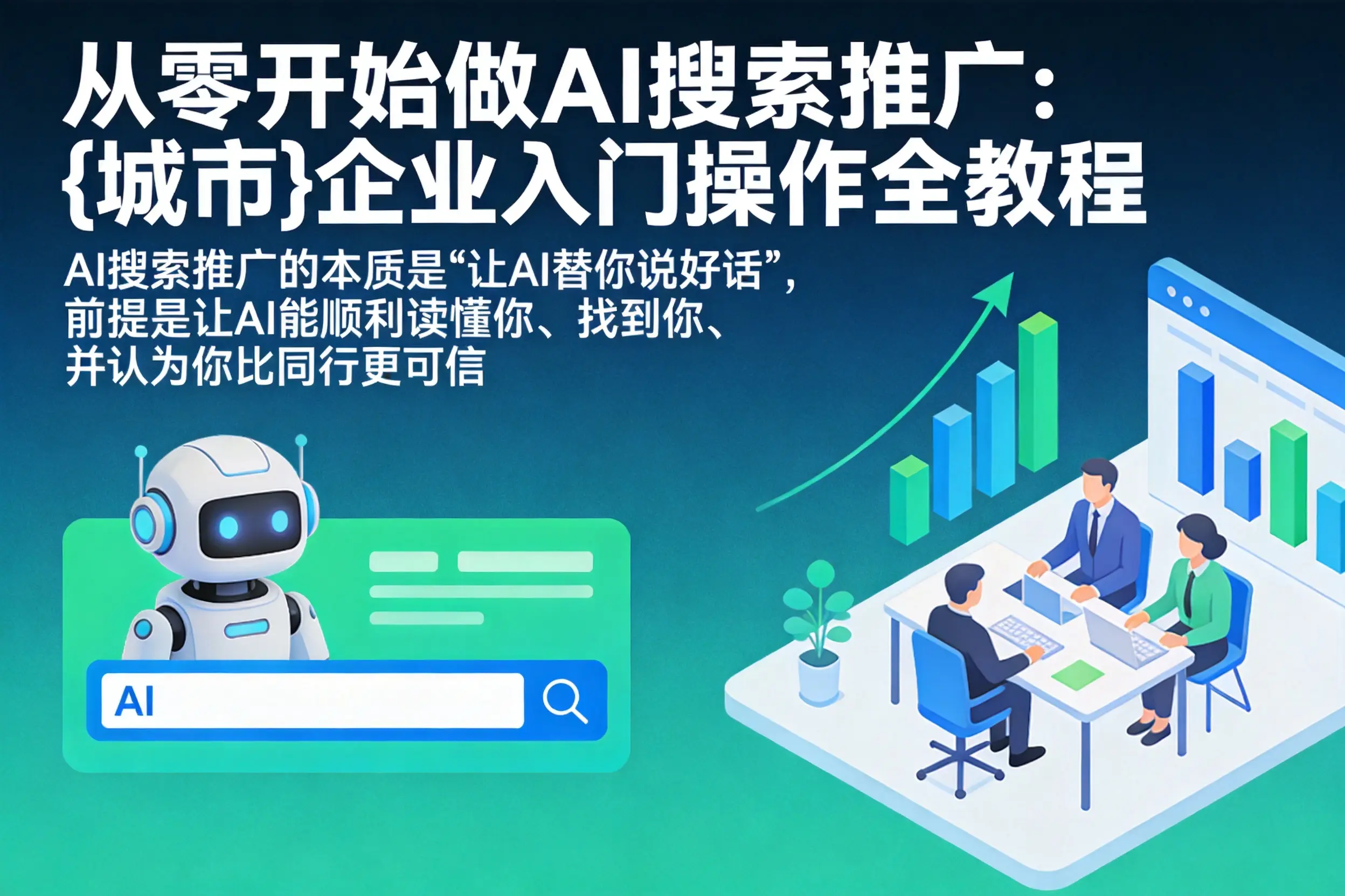 从零开始做AI搜索推广:承德企业入门操作全教程