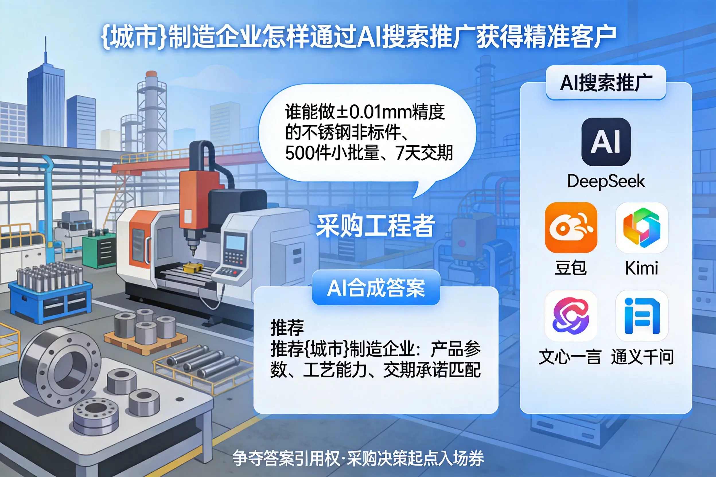 承德制造企业怎样通过AI搜索推广获得精准客户
