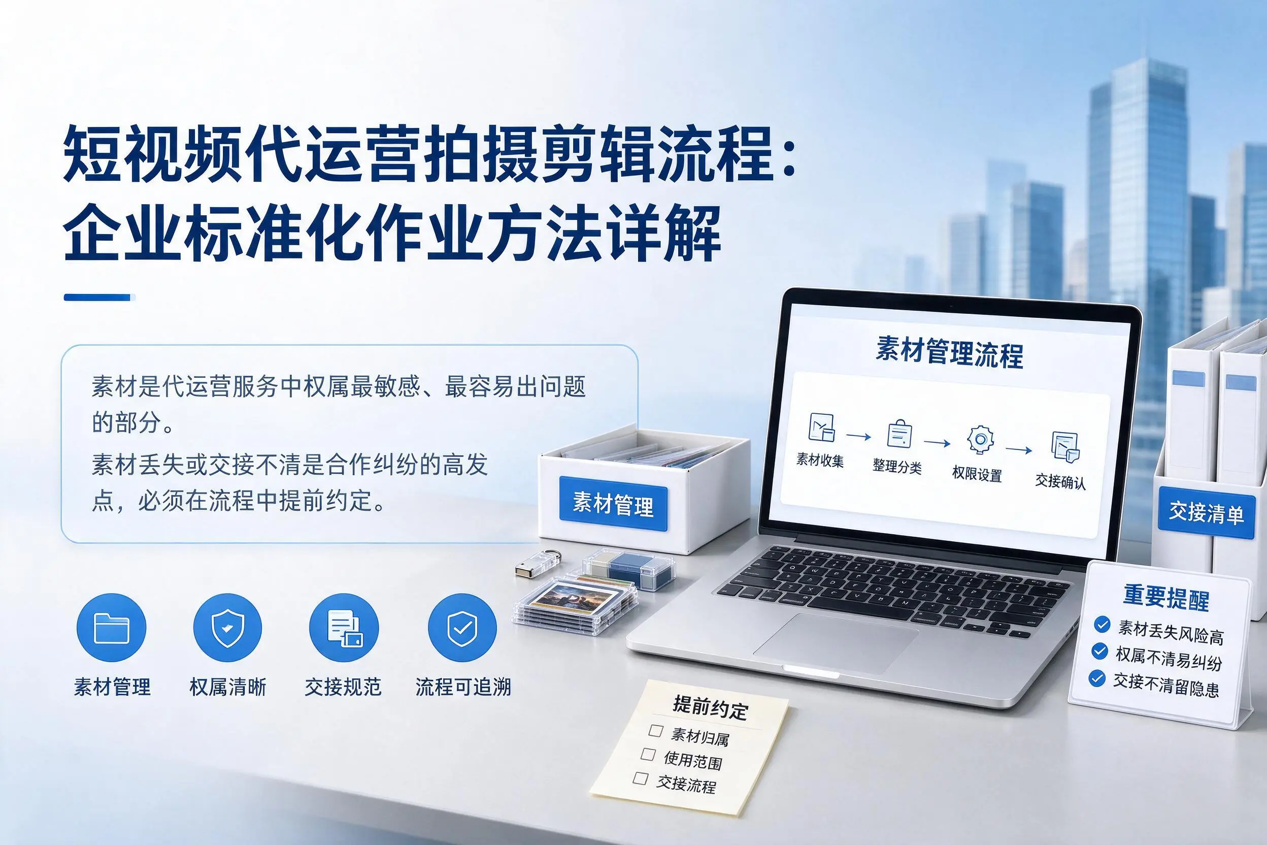 短视频代运营拍摄剪辑流程：承德企业标准化作业方法详解